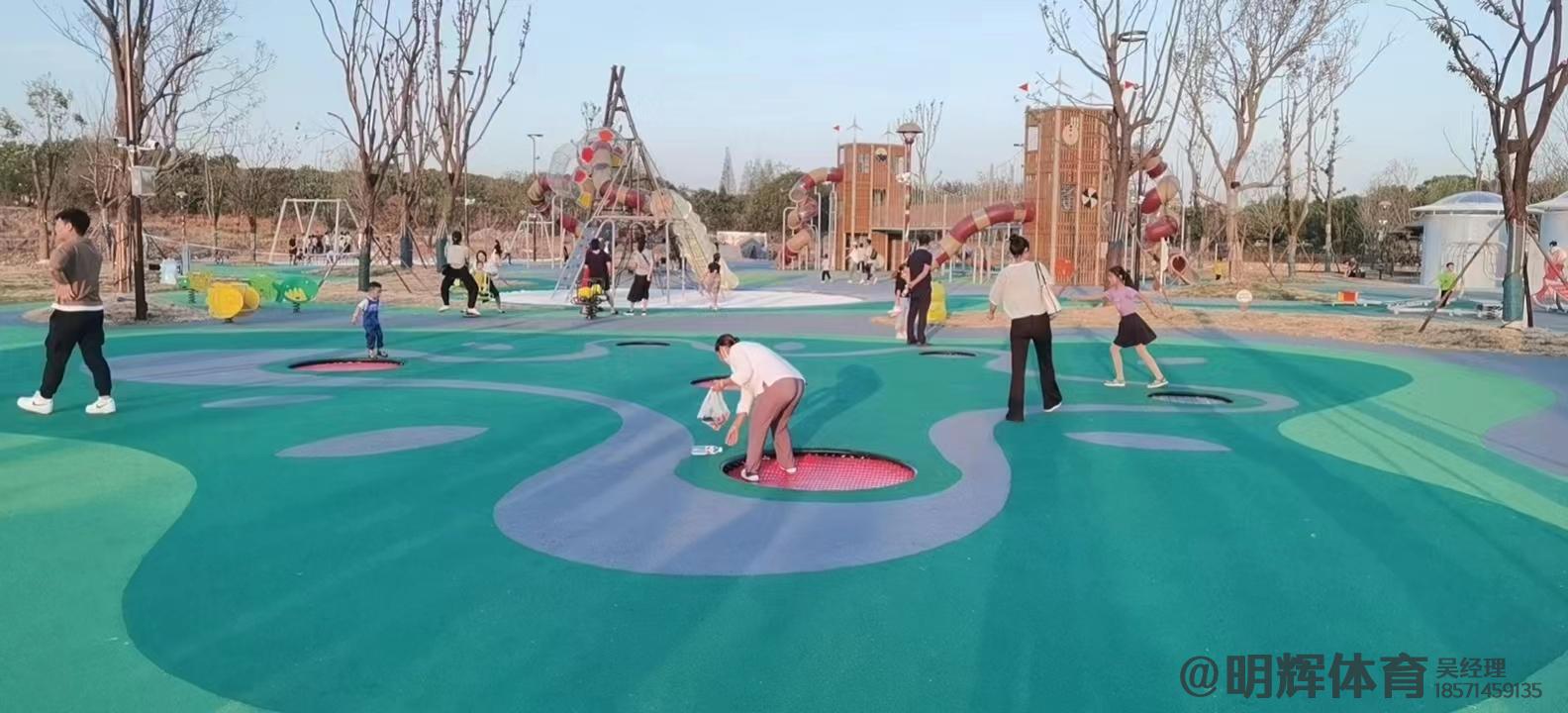 昌都公园跑道是用什么材料做成的